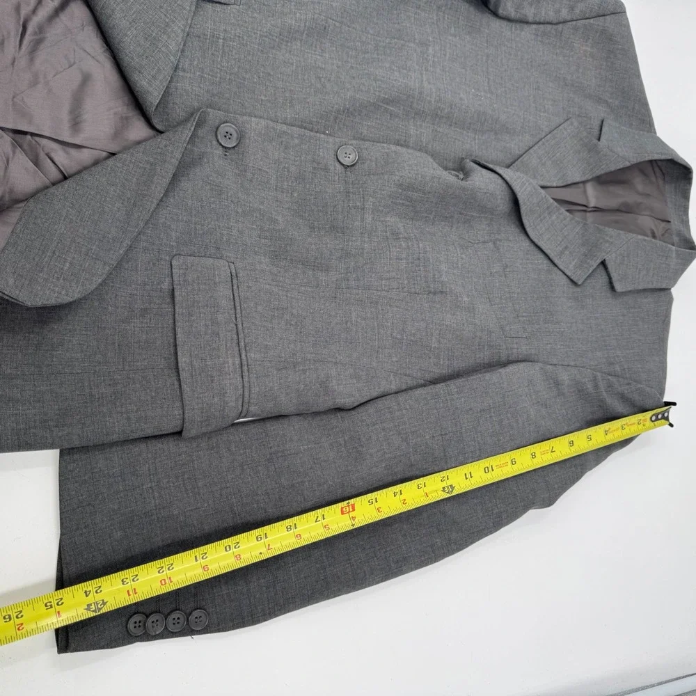 Gianfranco Ferre‎ Classic Wool Blazer Business Casual Gray Jacket 38R